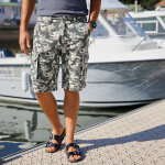 Bermuda toile imprim camouflage - blancheporte