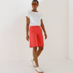 Bermuda uni longueur ajustable - blancheporte