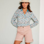 Bermuda uni longueur ajustable - blancheporte