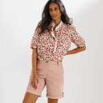 Bermuda uni longueur ajustable - blancheporte