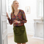 Blouse smocks paules imprim fleuri - blancheporte