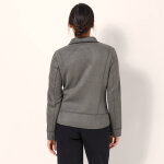 Blouson zipp col tailleur pressionn, sudine - blancheporte