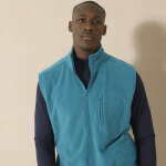 Blouson zipp� maille micropolaire sans manches - blancheporte