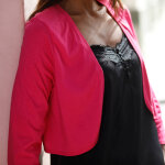 Bolro manches 3 / 4 uni - blancheporte