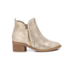 Boots ajour�es dor�es - 36 - or - xti