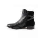 Boots boucle cuir bi - matire. - blancheporte