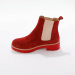 Boots chelsea croûte de cuir, semelle crantée Épaisse - blancheporte Boots chelsea croûte de cuir, semelle crantée Épaisse - blancheporte