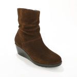 Boots compenses en cuir - blancheporte
