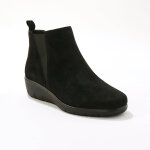 Boots compenses cuir souple certifi lwg - blancheporte