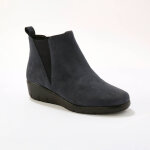 Boots compenses cuir souple certifi lwg - blancheporte