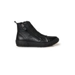 Boots en cuir grain laage lastiqu - pdiconfort