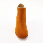 Boots cuir liser dor - blancheporte