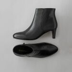 Boots cuir � talons - blancheporte