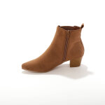Boots folk lastiques et zippes  talon - blancheporte