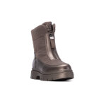 Boots zipp�es - 38 - kaki - xti