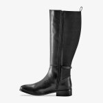 Bottes cavalires en cuir, spcial larges mollets - blancheporte