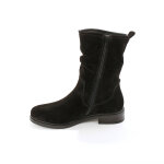 Bottes fourres en cuir pliss - blancheporte