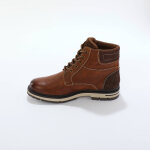 Bottines montantes  lacets cuir et velours - blancheporte
