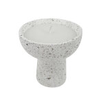 Bougie forme coupelle aspect pierre naturelle - blancheporte Bougie forme coupelle aspect pierre naturelle - blancheporte