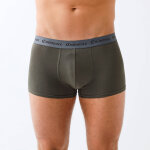 Boxer allure eminence� - lot de 3 - 85 / 92 - bleu / gris / kaki - eminence