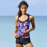 Boxer de bain lissant imprimé lohena - blancheporte Boxer de bain lissant imprimé lohena - blancheporte