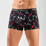 Boxer imprim gomtrique - lot de 4 - blancheporte