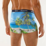 Boxer imprim microfibre stretch - lot de 2 - blancheporte