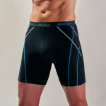 Boxer long  surpiqres coupe short - lot de 2 - blancheporte