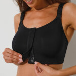 Brassire microfibre post - opratoire forme brassire ouverture devant par bande auto - agrippante - ...