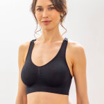 Brassi�re sans coutures dos nageur guipure - blancheporte