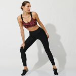 Brassi�re de sport microfibre imprim�  peau de b�te  - blancheporte