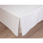 Cache - sommier effet lin coton - blancheporte