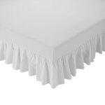 Cache - sommier int�gral volant fantaisie - blancheporte