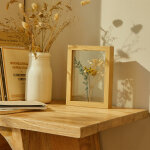 Cadre fleurs s�ch�es - blancheporte