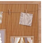 Cadre multi - vues en bois et bambou - blancheporte