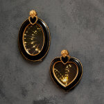 Cadre - photo ex - voto forme c?ur, polyrsine - blancheporte