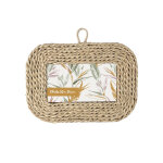 Cadre - photo horizontal en corde - blancheporte
