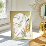 Cadre photo en m�tal dor� - blancheporte