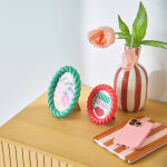 Cadre photo ovale vert - blancheporte