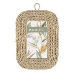 Cadre - photo vertical en corde - blancheporte