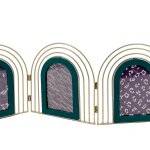 Cadre triptyque en métal filaire - blancheporte Cadre triptyque en métal filaire - blancheporte