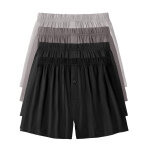 Caleçon flottant ouvert uni - lot de 4 - blancheporte Caleçon flottant ouvert uni - lot de 4 - blancheporte