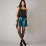 Caraco dentelle fines bretelles, cr�pe - blancheporte