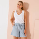 Caraco vas gaze de coton, uni - blancheporte