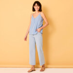 Caraco uni, polyester recyclé( * * ) - blancheporte Caraco uni, polyester recyclé( * * ) - blancheporte