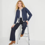 Cardigan bicolore, col rond - blancheporte