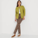 Cardigan boutonn� maille fantaisie - blancheporte