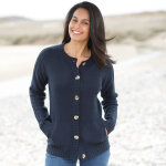 Cardigan boutonn maille fantaisie - blancheporte