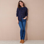 Cardigan boutonn, maille torsade - blancheporte
