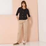 Cardigan boutonn  poches, manches coude - blancheporte